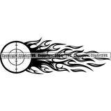 Sports Game Hunting Fishing Hunt Fish Fire ClipArt SVG