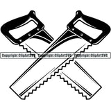 Construction Woodworking Carpenter Lumberjack Logo ClipArt SVG