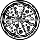 Food Pizza ClipArt SVG