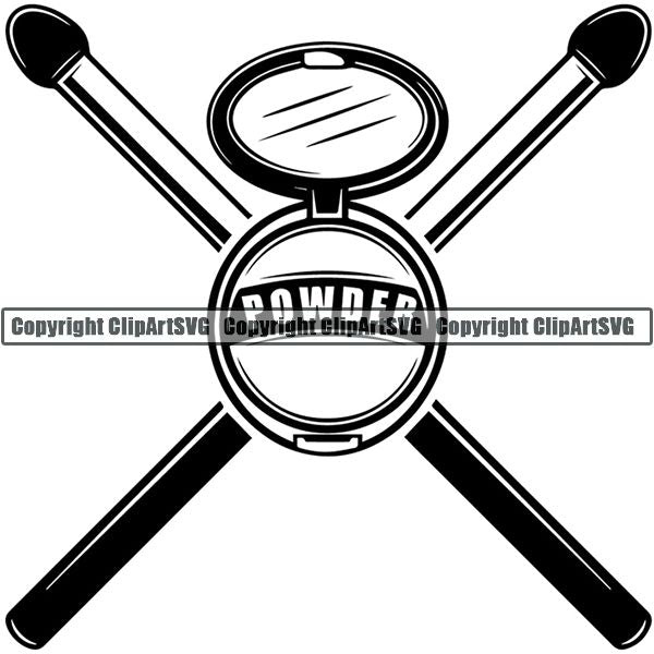 Fashion Beauty Cosmetology Cosmetics Makeup Logo 16 ClipArt SVG