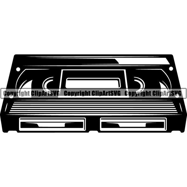 Television Tele TV Monitor Video Screen Display Technology ClipArt SVG