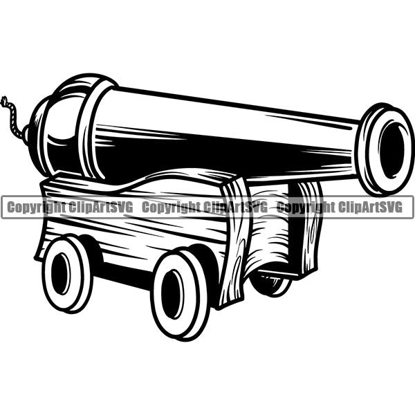 Pirate Sea Gangster Criminal Warrior ClipArt SVG