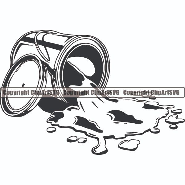 Painting Service Painter Paint ClipArt SVG