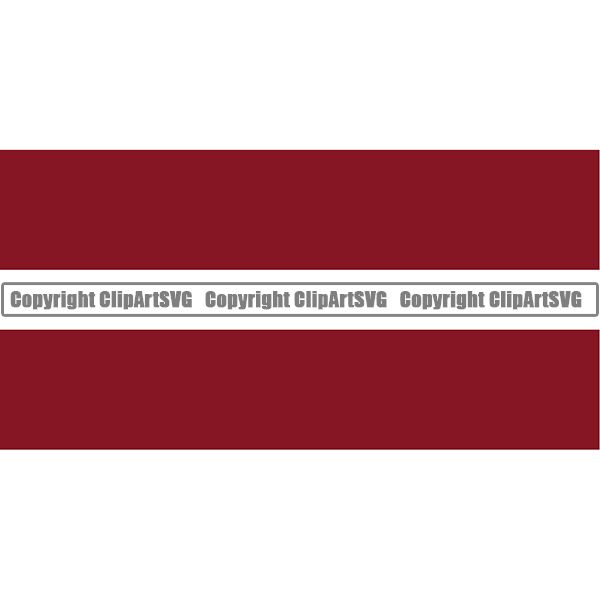 Country Flag Square Latvia ClipArt SVG