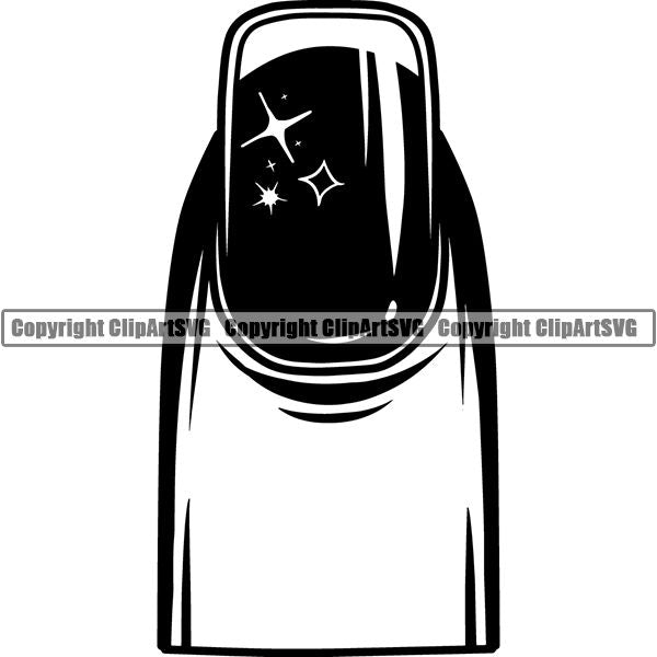 Fashion Beauty Cosmetology Cosmetics Makeup Fingernails fgsfd52a ClipArt SVG