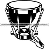 Music Musical Instrument Timpani rfcd ClipArt SVG