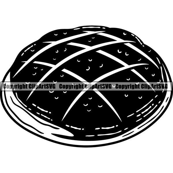 Cooking Baking Baker Food Pastries Pastry Chef Wheat Bread Cook ClipArt SVG
