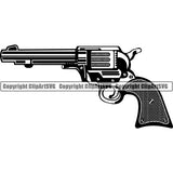 Occupation Cowboy Gun Revolver 8jjut4 ClipArt SVG