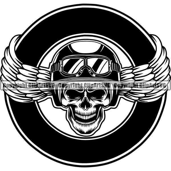 Motorcycle Bike Chopper ClipArt SVG