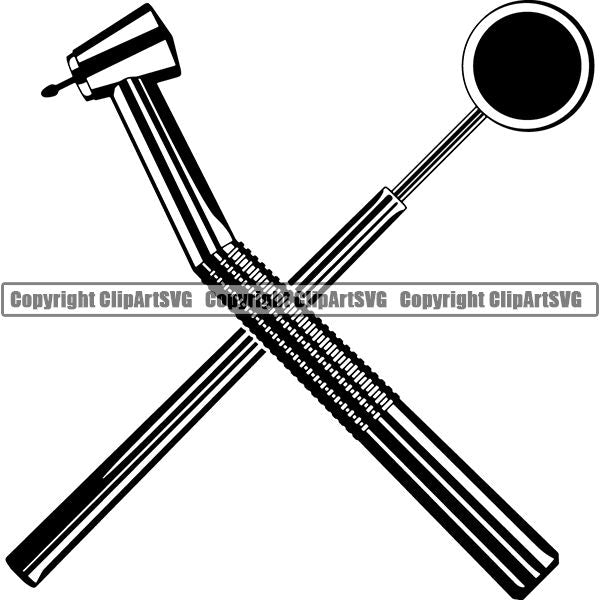 Dentist Dental Service Tool ClipArt SVG