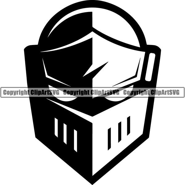 Knight Gladiator Medieval Warrior ClipArt SVG