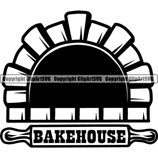Cooking Baking Chef Cook Bake Baker Logo ClipArt SVG