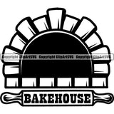 Cooking Baking Chef Cook Bake Baker Logo ClipArt SVG