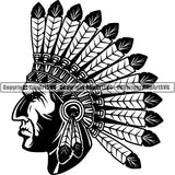 Native American Indian Indian ClipArt SVG