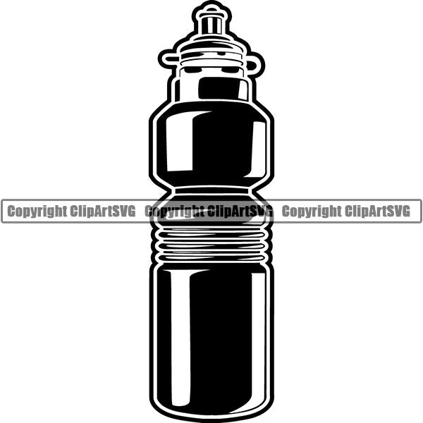 Sports Bicycle Racing Sports Drink Squeeze Bottle 5rf5blk.jpg