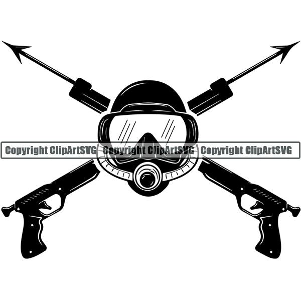 Diving Nautical Sailing Boating Dive Sail Boat Sailboat Logo ClipArt SVG