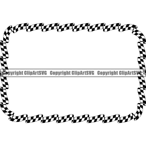 Race Car Border Clipart