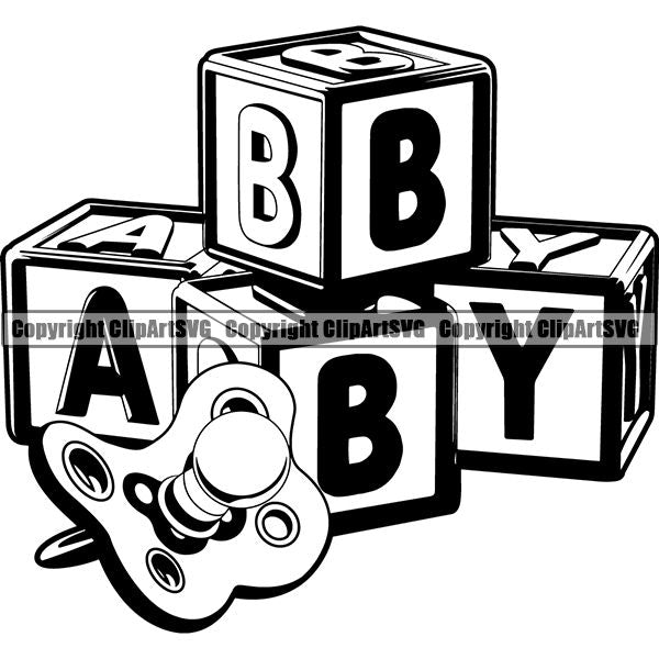 People Family Child Children Kid Infant Baby ClipArt SVG