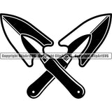 Hobby Gardening Spade ClipArt SVG