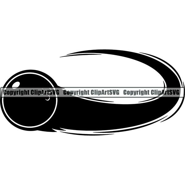 Sports Game Bowling Bowler Bowl Motion ClipArt SVG