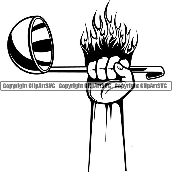 Cooking Baking Chef Cook Bake Baker Logo ClipArt SVG