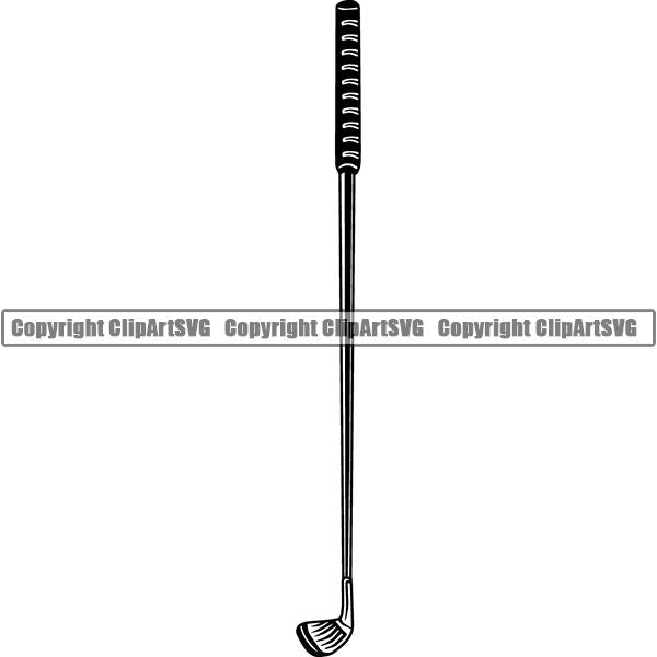 Sports Game Golf Club ClipArt SVG
