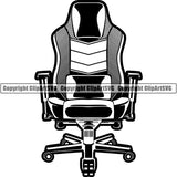 Business Office Advertising Money Chair ClipArt SVG