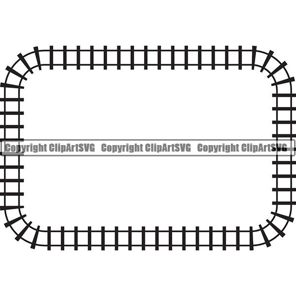 Locomotive Train Track Design Element  Black Rectangle.jpg