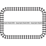 Locomotive Train Track Design Element  Black Rectangle.jpg