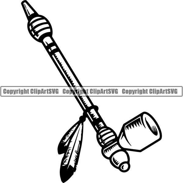 Native American Indian ClipArt SVG