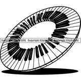Music Musical Instrument Piano 5tg6 ClipArt SVG