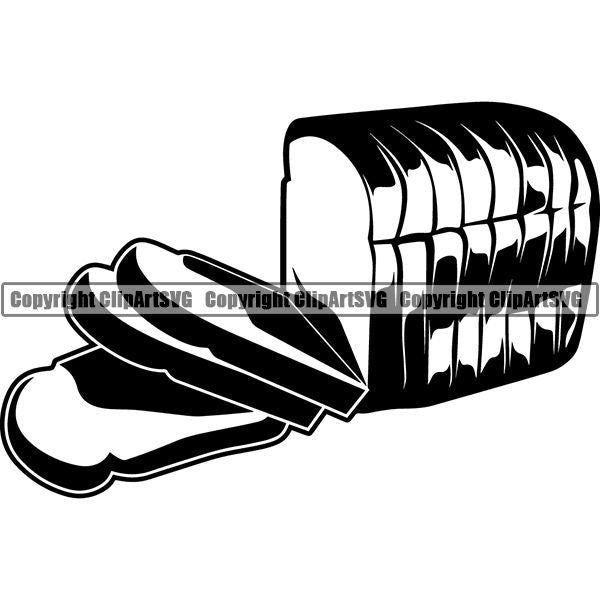 Cooking Baking Baker Food Pastries Pastry Chef Wheat Bread Cook ClipArt SVG