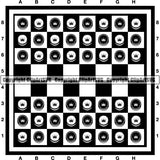 Game Checkers Board ClipArt SVG