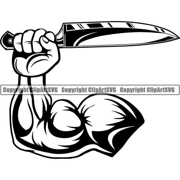 Cooking BBQ Bar-B-Que Barbque Chef Cook Butcher Logo ClipArt SVG