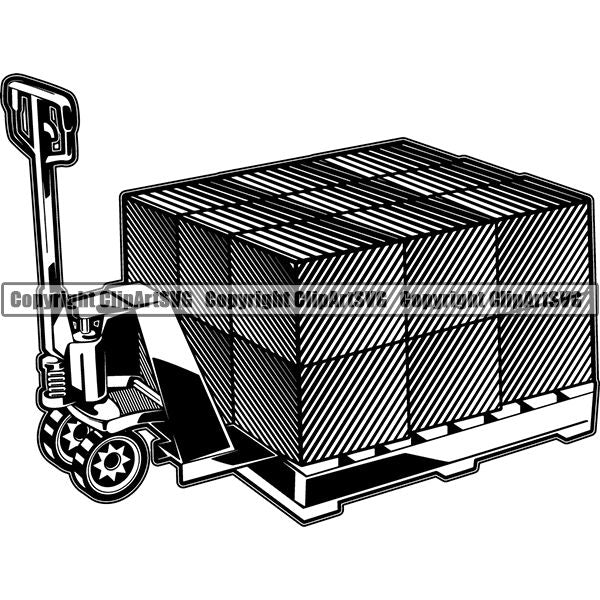 Business Office Advertising Money Shipping ClipArt SVG