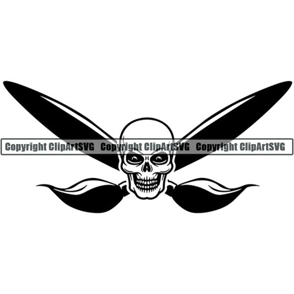 Painting Painter Artist Art Paintbrush Canvas Logo ClipArt SVG