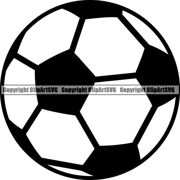 Sports Soccer ClipArt SVG