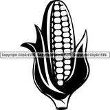 Food Corn ClipArt SVG