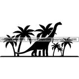 Dinosaur Animal Prehistoric T-Rex Tyrannosaurus Rex School Sports Team Mascot ClipArt SVG