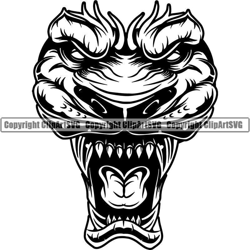 Lion Jungle Big Cat Animal ClipArt SVG