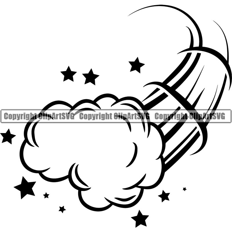 Smoke Clouds – ClipArt SVG