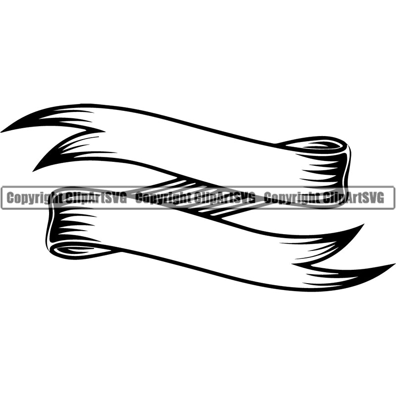 Design Element Banner Ribbon ClipArt SVG