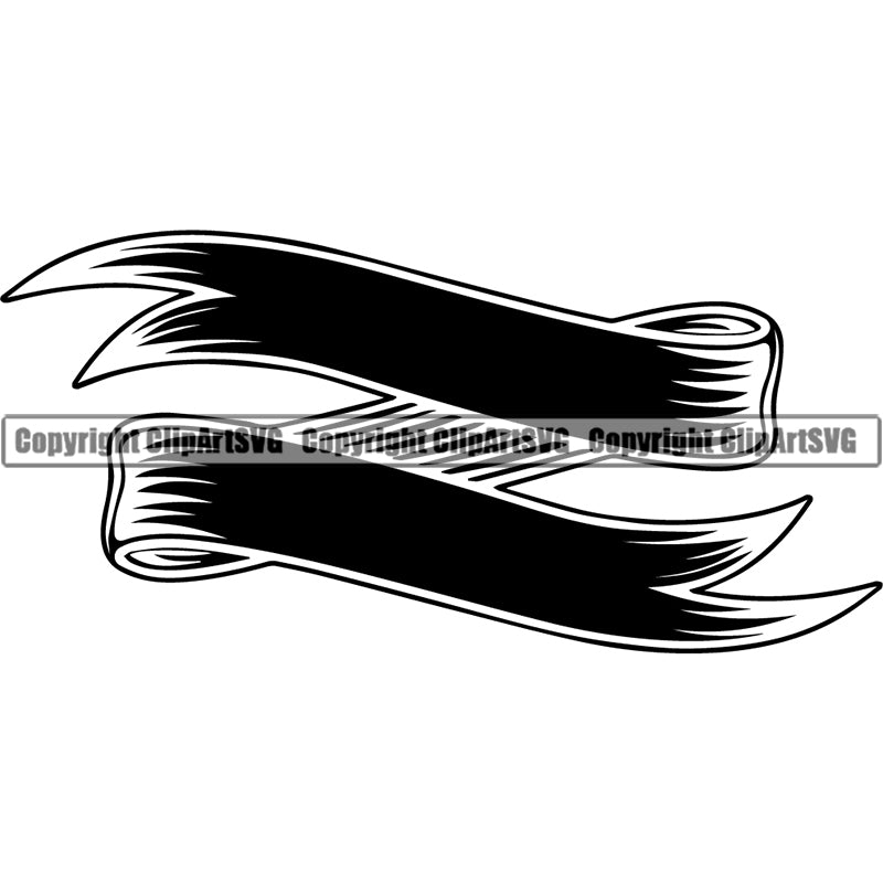 Design Element Banner Ribbon ClipArt SVG