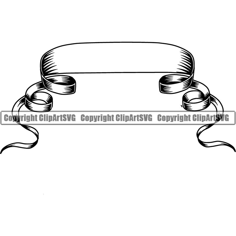 Design Element Banner Ribbon ClipArt SVG