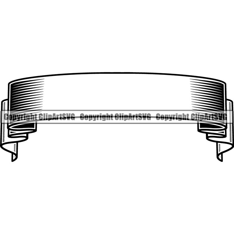 Design Element Banner Ribbon ClipArt SVG