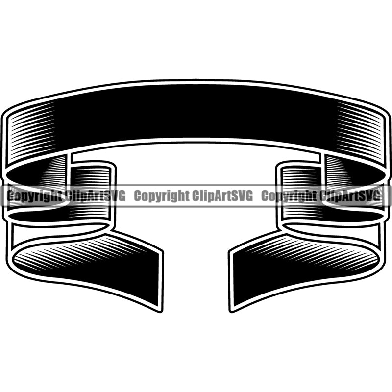 Design Element Banner Ribbon ClipArt SVG