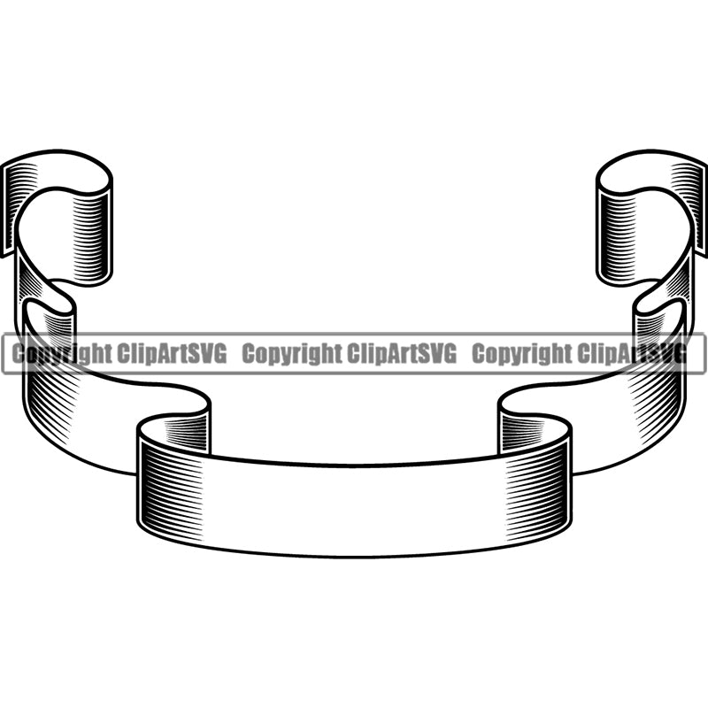 Design Element Banner Ribbon ClipArt SVG
