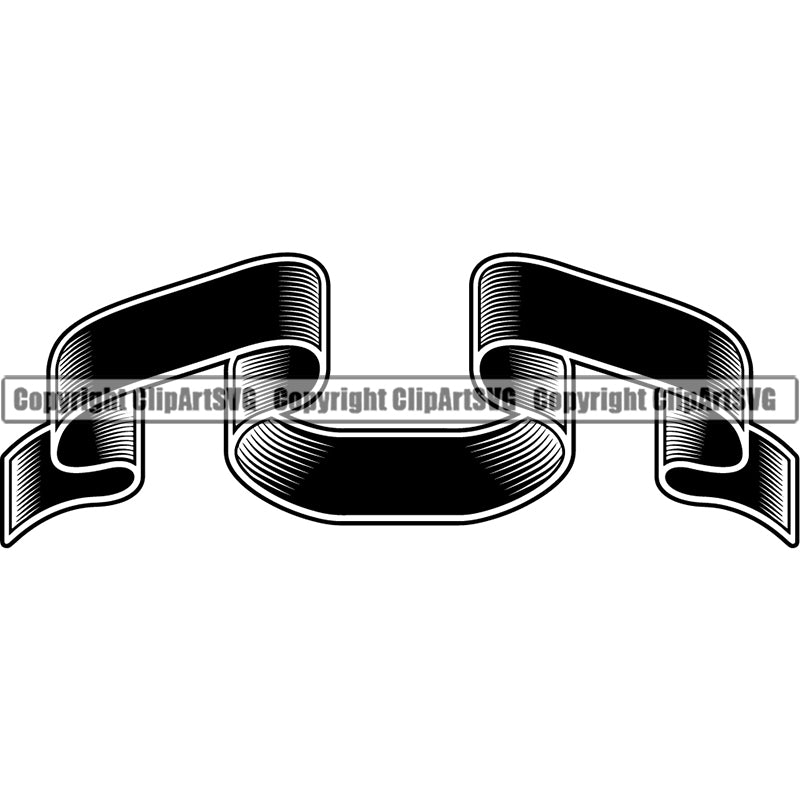 Design Element Banner Ribbon ClipArt SVG