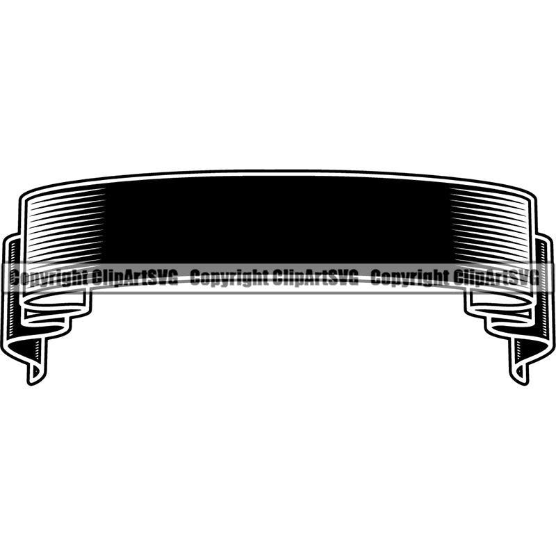 Design Element Banner Ribbon ClipArt SVG