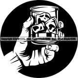 Alcohol Whiskey Liquor Drink Drinking ClipArt SVG